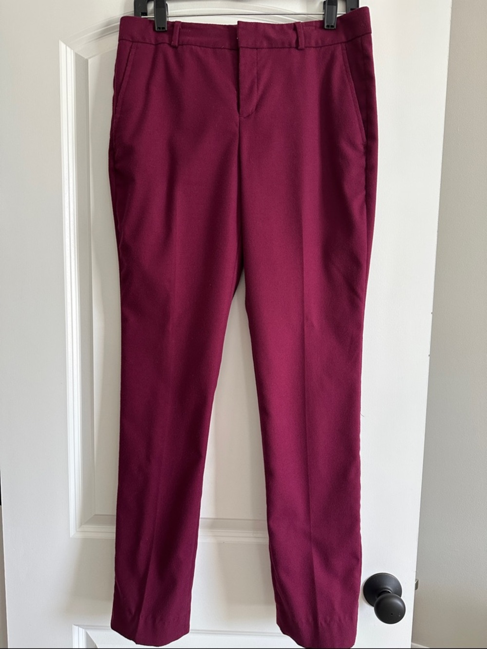 Banana Republic Ryan Fit Deep Magenta/Burgundy Size 4 pants